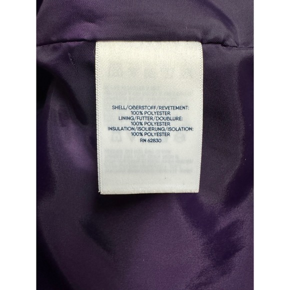 Lands' End Navy Quilted Vest - Picture 7 of 8